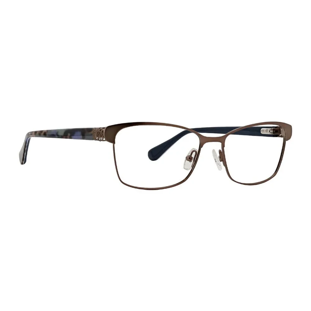 NWT Xoxo XOXO-MARBELLA-COCOA 53mm New Eyeglasses